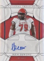 2022 Panini National Treasures Collegiate Ikem Ekwonu #RCS-IEK