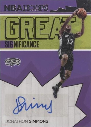 2016-17 Panini NBA Hoops - Jonathon Simmons #16