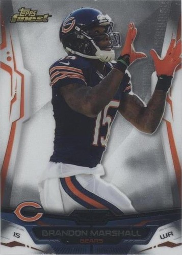 2014 Topps Finest Brandon Marshall #91