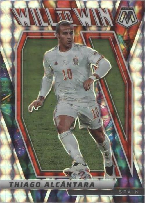 2021-22 Panini Mosaic FIFA Road to World Cup Thiago Alcântara #20