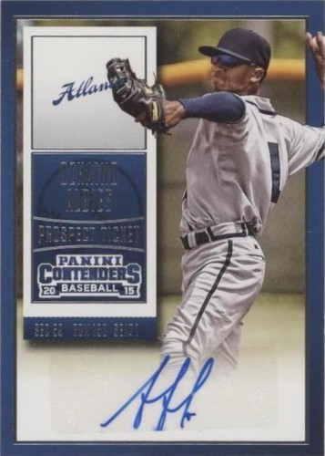 2015 Panini Contenders - Ozzie Albies #31