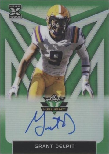 2020 Leaf Valiant Grant Delpit #BA-GD1