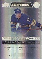 2021-22 Upper Deck Credentials - John-Jason Peterka #130