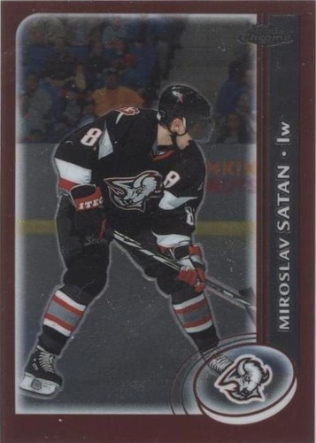 2002-03 Topps Chrome - Miroslav Satan #20