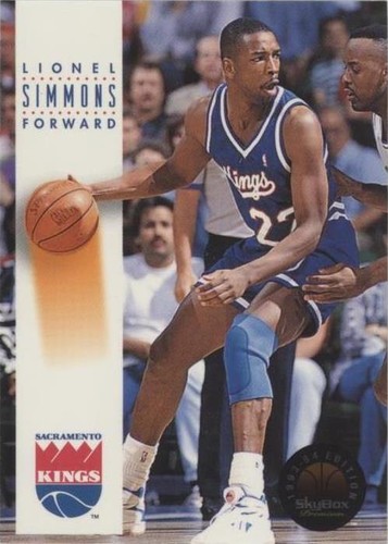 1993-94 Skybox Premium - Lionel Simmons #158