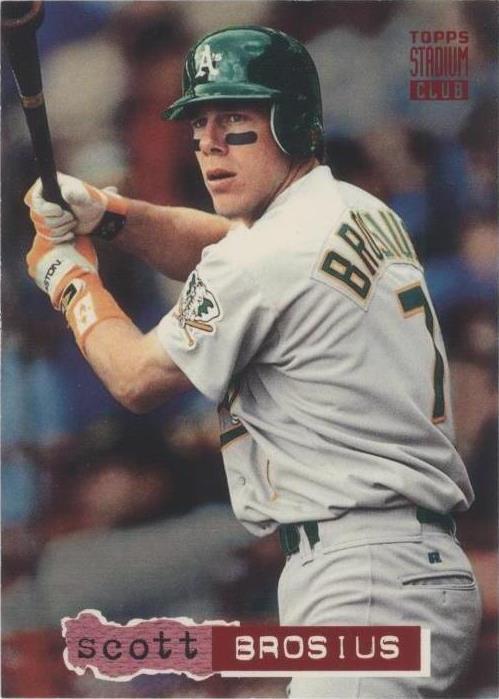 Topps Stadium Club 1994 - Scott Brosius #164