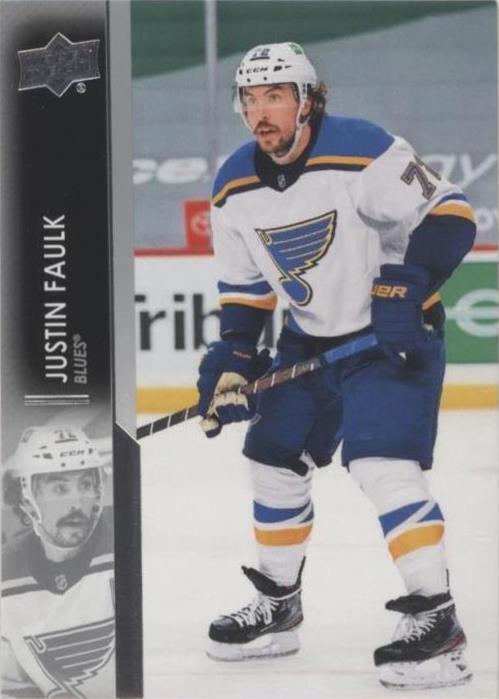 2021-22 Upper Deck Series 1 - Justin Faulk #154