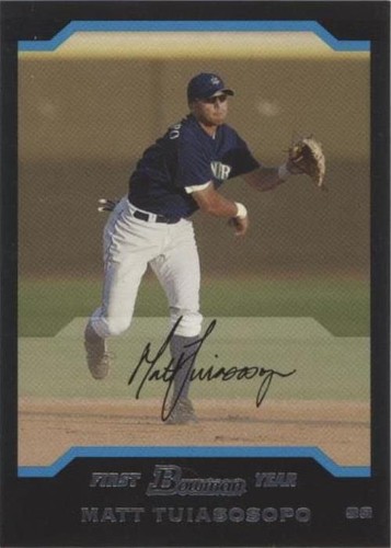 2004 Bowman Draft Picks & Prospects - Matt Tuiasosopo #BDP79
