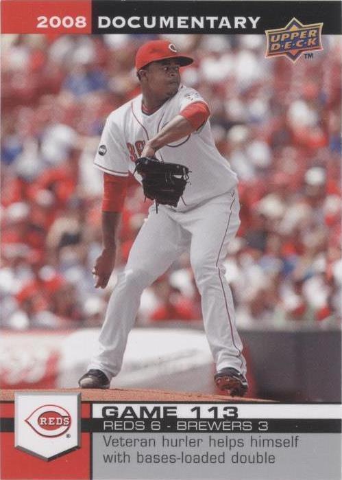 Documental Upper Deck 2008 - Edinson Volquez #3382
