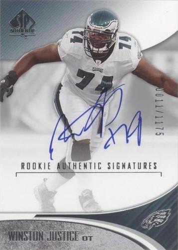 2006 SP Authentic Winston Justice #225