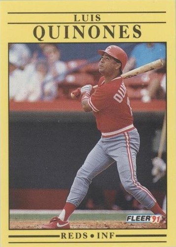 1991 Fleer - Luis Quinones #77