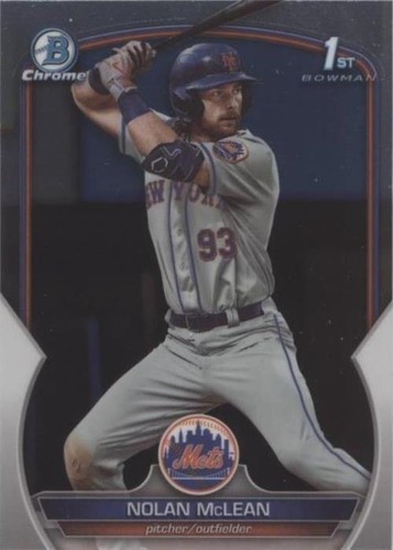 2023 Bowman Draft - Nolan Mclean #BDC-96
