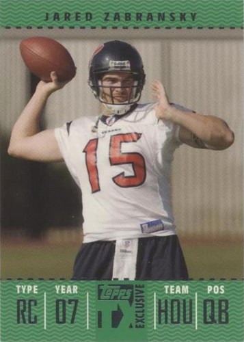 2007 Topps TX Exclusive Jared Zabransky #143
