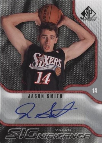 2009-10 SP Game Used - Jason Smith #S-SM