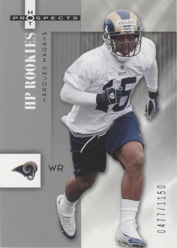 2006 Fleer Hot Prospects Marques Hagans #142