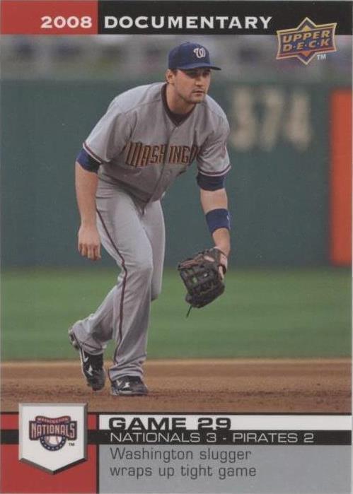 2008 Upper Deck Documentary - Ryan Zimmerman #899