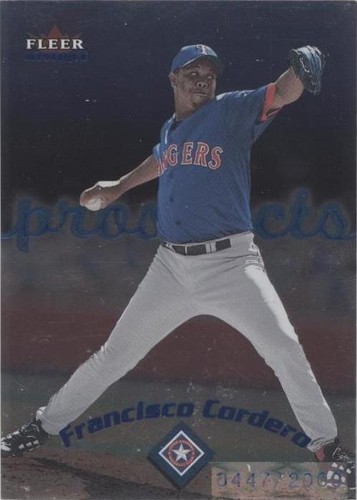 2000 Fleer Mystique - Francisco Cordero #130
