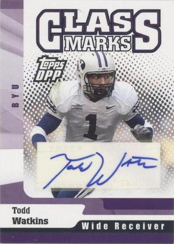 2006 Topps Draft Picks and Prospects (DPP) Todd Watkins #CM-TW