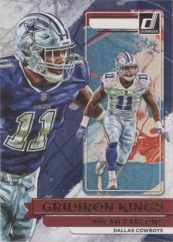 2022 Panini Donruss Micah Parsons #GK15