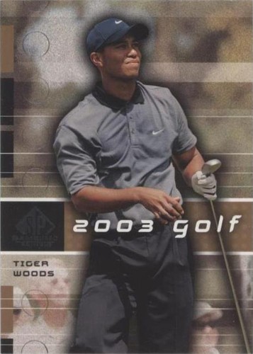 2003 SP Game Used Edition - Tiger Woods #1