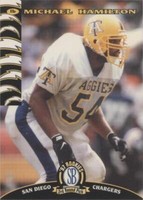 1997 Score Board Rookies Michael Hamilton #48