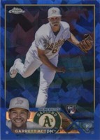 2023 Topps Chrome Update Series Sapphire Edition - Garrett Acton #USCS192