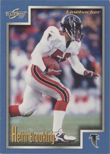 1999 Score Keith Brooking #86