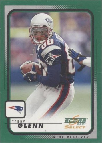 2001 Score Select Terry Glenn #121
