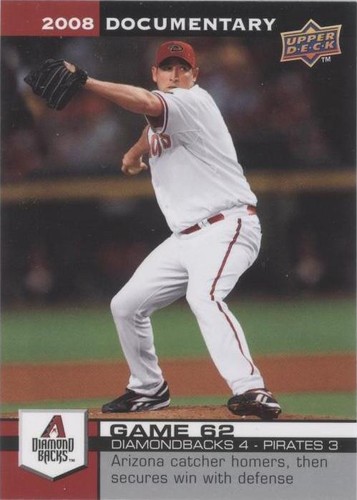 2008 Upper Deck Documentary - Brandon Webb #1812