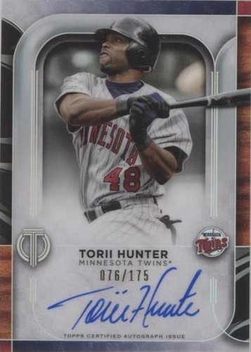 2022 Topps Tribute - Torii Hunter #TA-TH