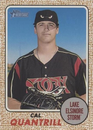 2017 Topps Heritage Minor League Edition - Cal Quantrill #95