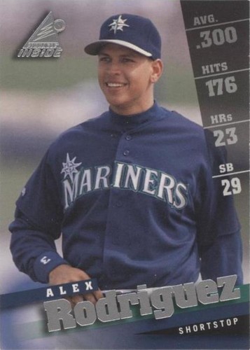 1998 Pinnacle Inside - Alex Rodriguez #3