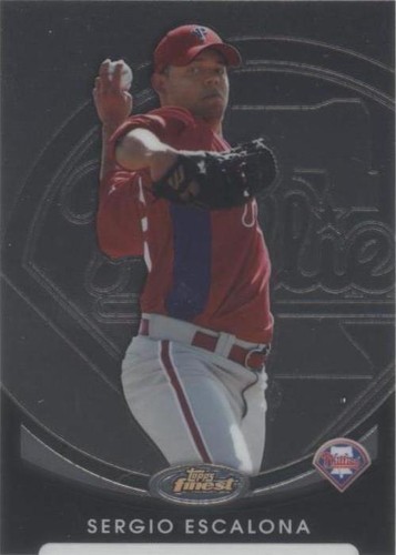 2010 Topps Finest - Sergio Escalona #130