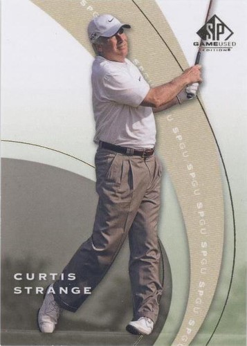 2012 SP Game Used Edition - Curtis Strange #9