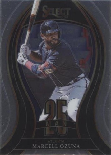 2021 Panini Select - Marcell Ozuna #25M-23