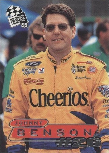 1999 Press Pass - Johnny Benson Jr. Johnny Benson Sr. #18