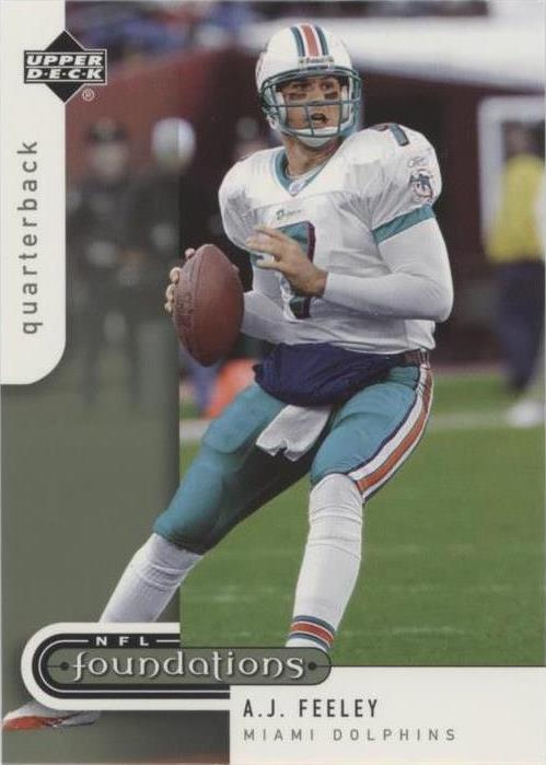 2005 Upper Deck NFL Foundations A.J. Feeley #49