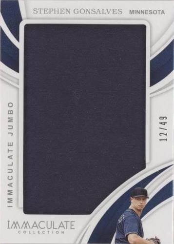 2019 Panini Immaculate Collection - Stephen Gonsalves #IJ-SG