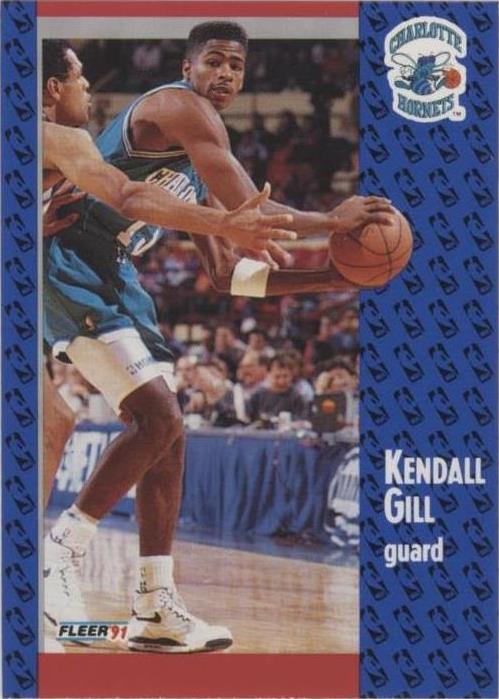 1991-92 Fleer - Kendall Gill #20