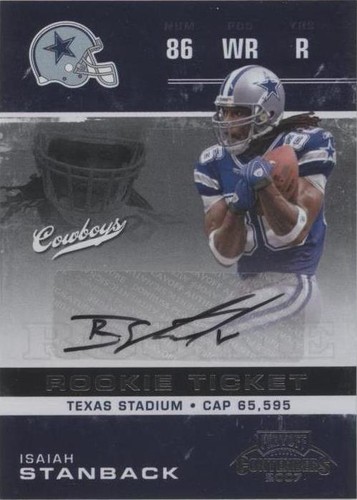 2007 Playoff Contenders Isaiah Stanback #159