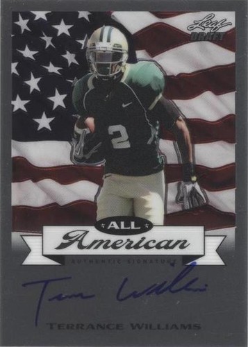 2013 Leaf Metal Draft Terrance Williams #AA-TW2