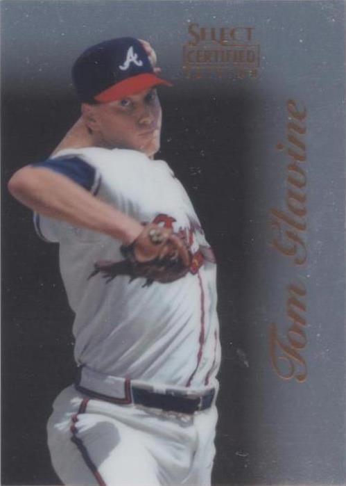 Edición certificada Select 1996 - Tom Glavine #42