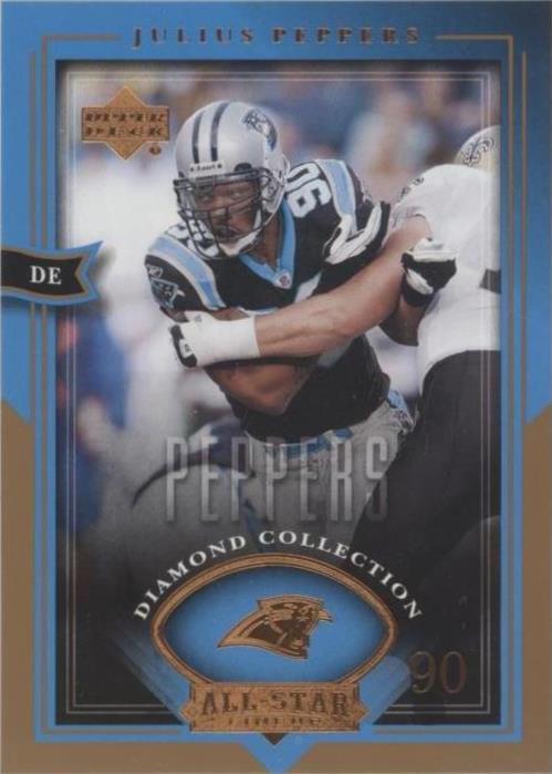 2004 Upper Deck Diamond Collection All-Star Lineup Julius Peppers #2