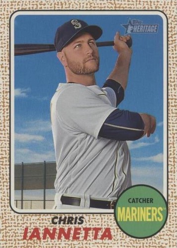 2017 Topps Heritage - Chris Iannetta #109