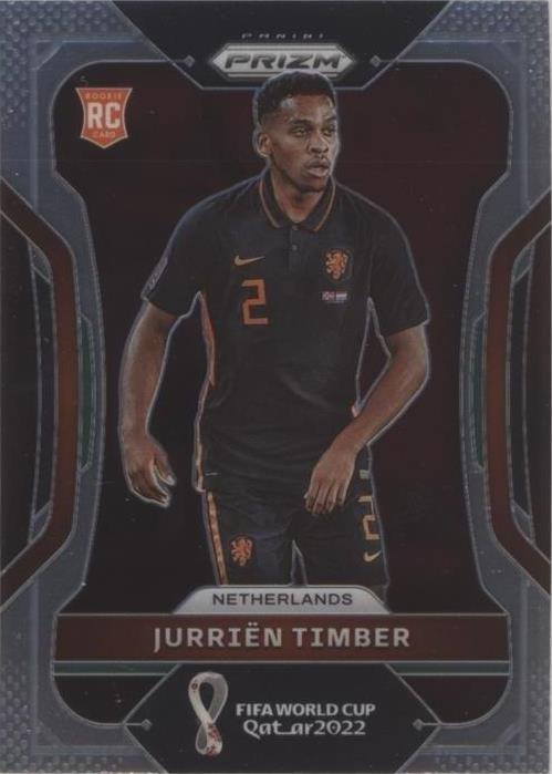 2022 Panini Prizm World Cup Qatar Jurrien Timber #156