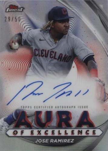 2022 Topps Finest - Jose Ramirez #AEA-JR