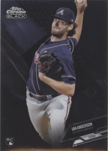2021 Topps Chrome Black - Ian Anderson #90