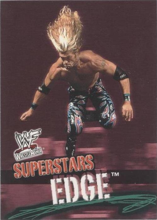 2001 Fleer WWF Wrestlemania - Edge #21