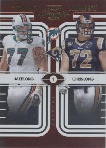 2008 Playoff Contenders Chris Long Jake Long #1