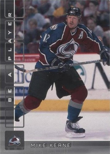 2001-02 In the Game Be A Player Memorabilia - Mike Keane #476